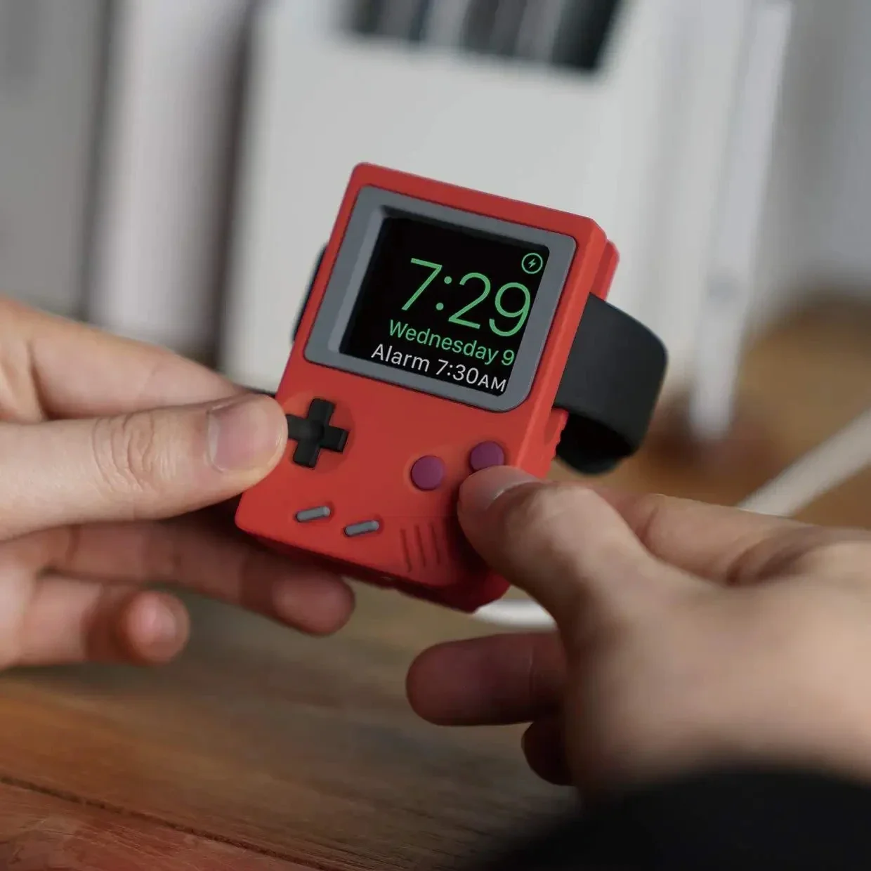 Handheld Game Console - Supporto in Silicone per Caricabatterie IWatch,