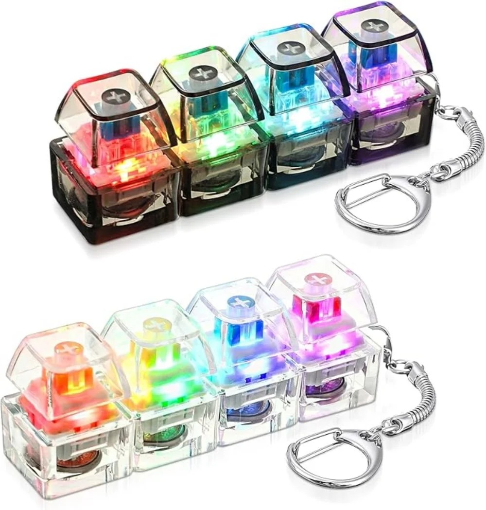 Electronics Gadgets For Kids - Giocattoli Antistress LED, Portachiavi a Forma
