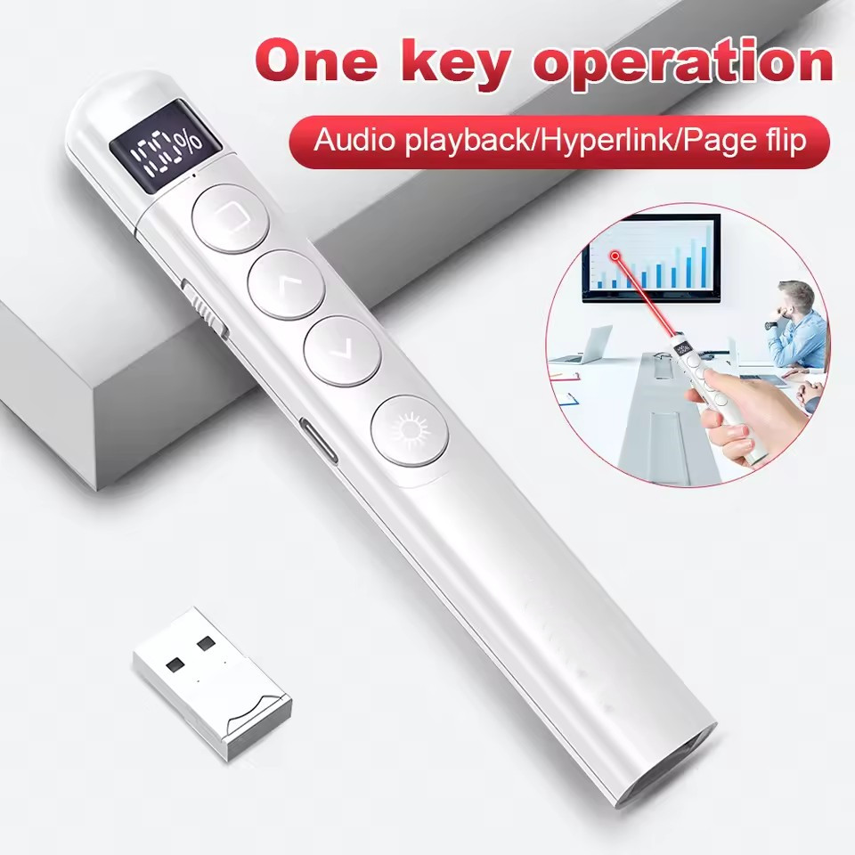 Laser Pointer Presenter - NUOVA Penna Telecomando Wireless per Presentazioni,