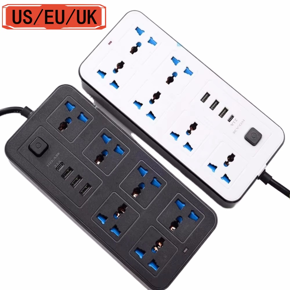Electronics Gadgets For Home - Multipresa Universale con Porta USB Type-C,
