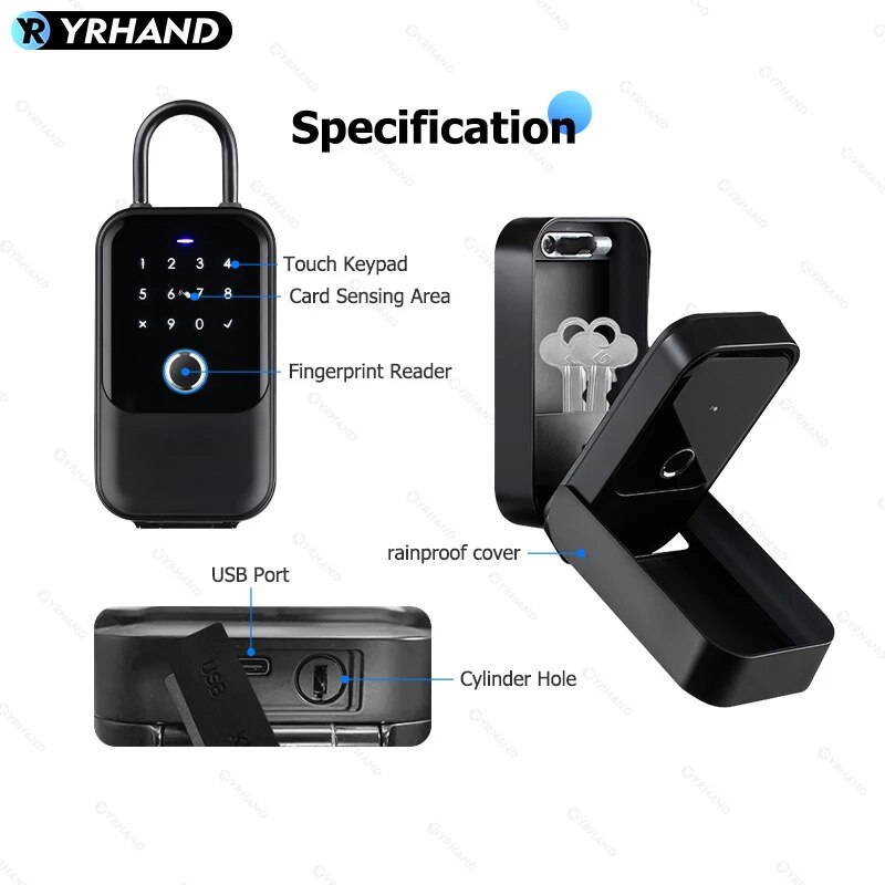 TTlock Smartkey Lock Box Chiav - Unique Electronics Gadgets recensione e prezzo