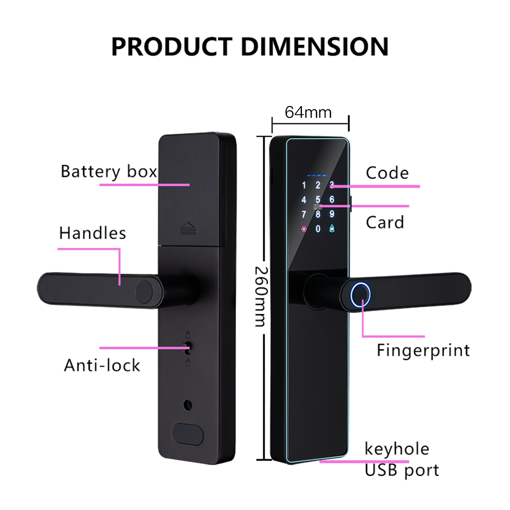 Nuova Serratura Intelligente W - Unique Electronics Gadgets recensione e prezzo